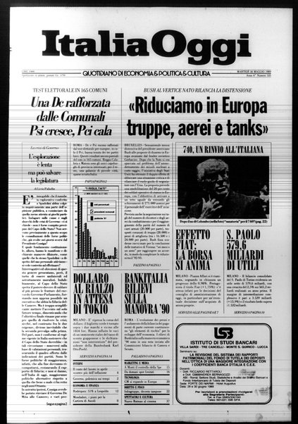 Italia oggi : quotidiano di economia finanza e politica